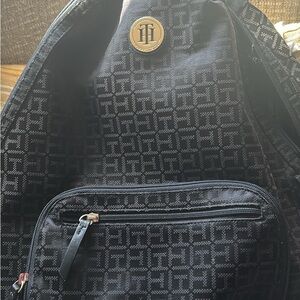 Tommy Hilfiger Monogram Black Backpack